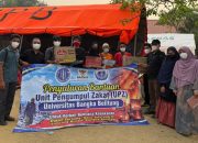 UPZ UBB Salurkan Bantuan Rp15 Juta untuk Korban Kebakaran di Bangka Selatan, Dua Mahasiswa Turut Terdampak
