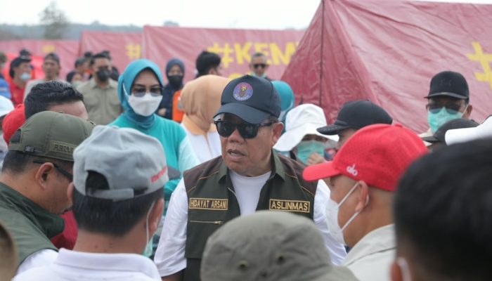Sekitar 70 KK Masih Mengungsi, Pemulihan Korban Kebakaran Bangka Selatan Berlanjut