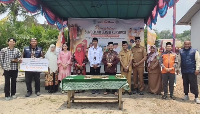 BKKBN Babel Apresiasi Kolaborasi LAZISMU dan Pemdes Kelabat Sediakan Air Bersih untuk Cegah Stunting