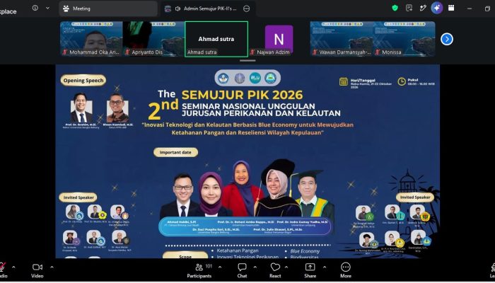 SEMUJUR PIK 2 UBB Dorong Inovasi Ekonomi Biru untuk Ketahanan Pangan Wilayah Kepulauan